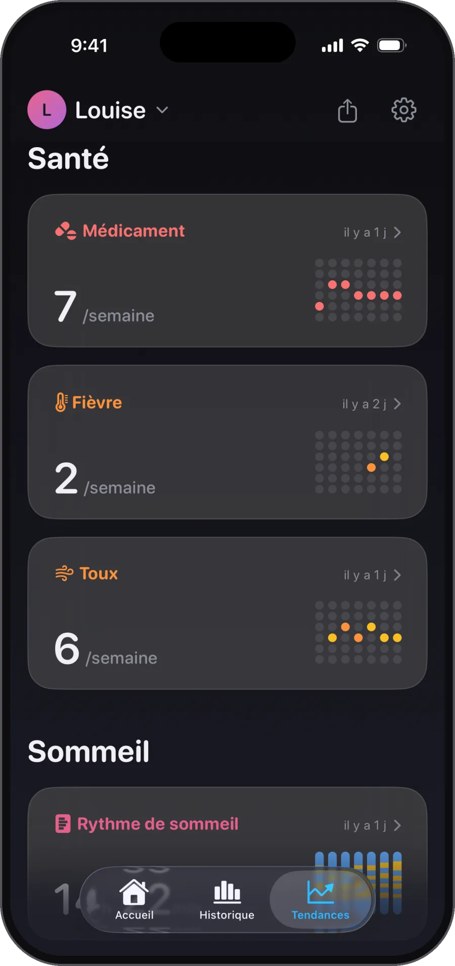 Infos santé partagées en temps réel avec le pédiatre ? Bien sûr !