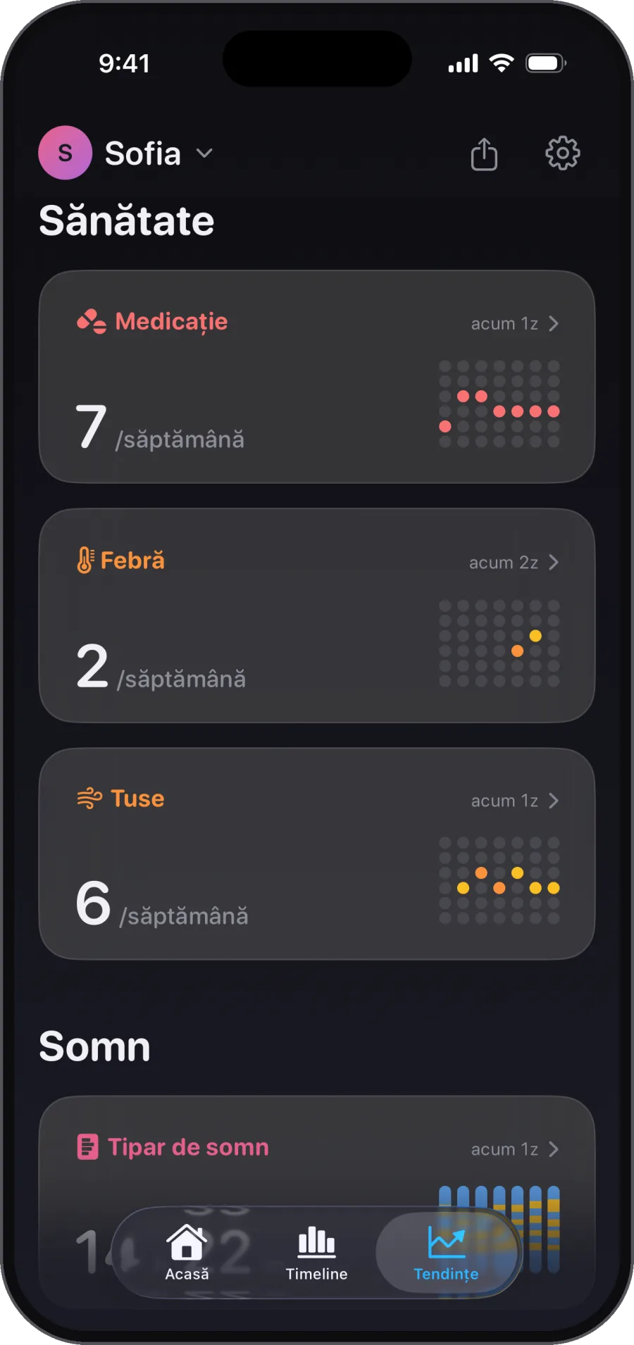 Informații despre sănătate partajate în timp real cu pediatrul? Bineînțeles!